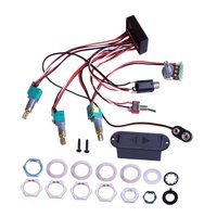 Magideal - Preamplificador De Bajo Eléctrico, Circuito De Cableado De Preamplificador De Bajo, Pastilla, Fácil Instalación, Ecualizador De Ecualizador De Bajo Pa