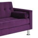 thumbnail image 4 of Sofa Retro 3c Felpa 12 Morado, 4 of 6