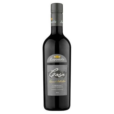 Vino Tinto Cabernet Sauvignon Botella 750 Ml Lapostolle