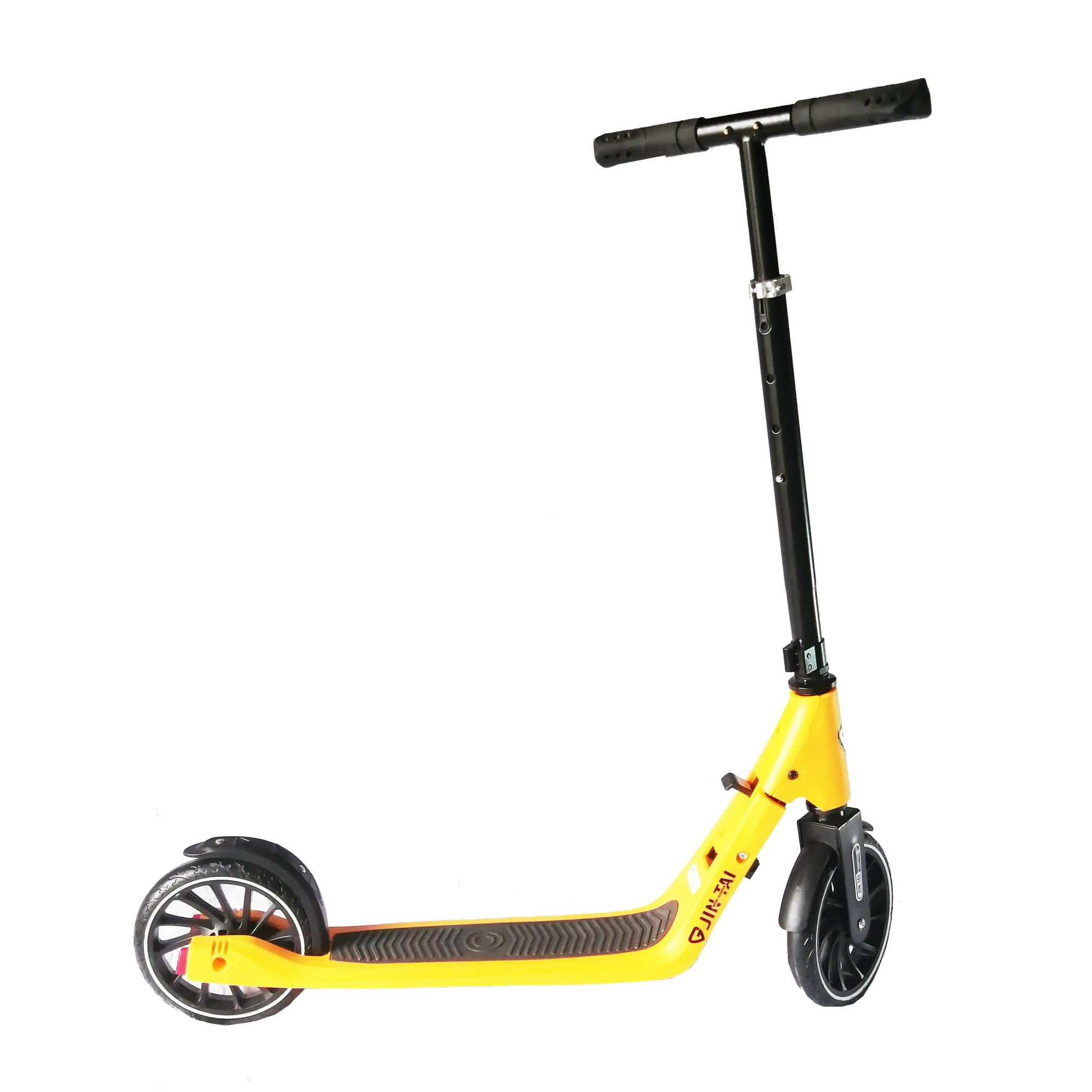 Vipnetwork - Scooter Monopatín Niño Adulto Amarillo