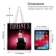 thumbnail image 5 of Breakfast at Tiffany's Bolso de tela con estampado de lienzo para mujer, bolsa de compras reutilizable y estética, con cremallera interior, regalo para mujer,38*45cm., 5 of 6