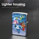 thumbnail image 4 of Robocar Poli-theme Copper Metal Lighter Shell, Premium Replacement Refillable Lighter Case with Durable Metal Construction, Compatible with Zippo and Most Standard Lighter Models, 4 of 6
