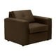 thumbnail image 2 of Sofa Vivo 1c Felpa 30 Chocolate, 2 of 5