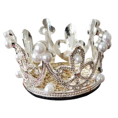 Ioensy - Casco De Moto Crown Cute Retro Para Esquí Skateboard Mujer Silver Pearl M