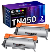 Cartucho De Tóner E-Z Ink Compatible Con Brother Tn450 (2 Negros)