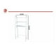 thumbnail image 3 of Estante Organizador 3 Niveles Metal Baño Lavandería Lavadora Color Blanco, 3 of 3