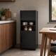 thumbnail image 1 of Mueble Cocina Negro Nogal con 2 Puertas y 2 Nichos 36x39x87 cm, 1 of 6