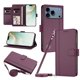thumbnail image 1 of Funda Cartera de Cuero Sintético para iPhone 18 Pro, Morado Oscuro, 1 of 6