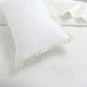 thumbnail image 2 of Cubrecama de Algodon 2 plazas pompon Beige Claro, 2 of 3