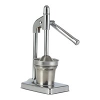 Bothyi - Exprimidor De Frutas Con Prensa Manual, Grado Comercial Profesional Para Limón, Naranja, Argent