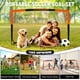thumbnail image 5 of Juego de 2 porterías de fútbol para niños FITPARNER, 122 x 91 cm, portátiles, 5 of 8