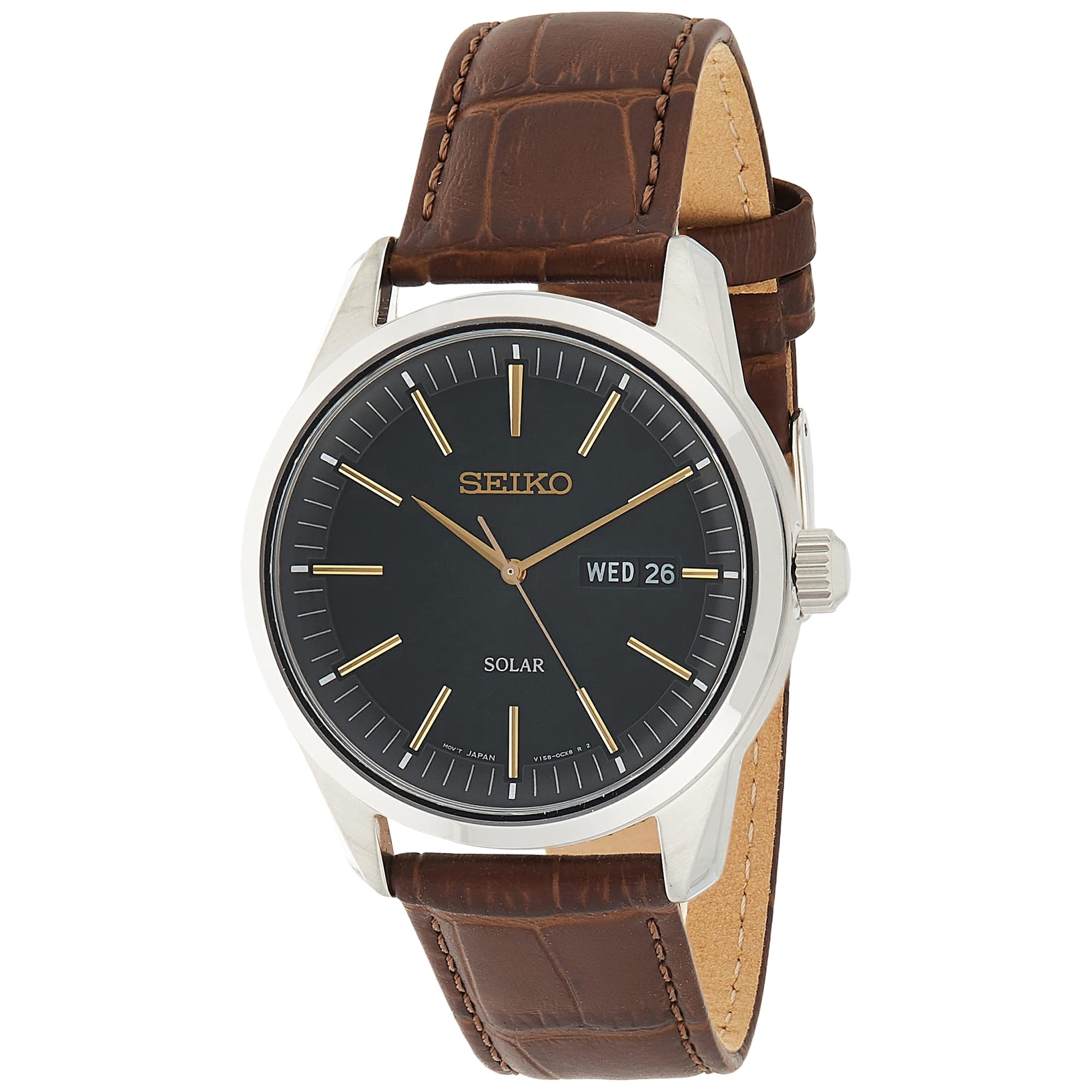 Reloj Seiko Sne529 Essentials Light-powered Para Hombre
