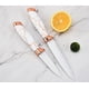 thumbnail image 5 of Set De 6 Cuchillos Juego Cuchillos Cocina Acero Inoxidable Blanco, 5 of 5