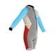 thumbnail image 3 of Trajes De Neopreno Para Niños Traje De Baño De Buceo Keep Warm Canotaje Kayak Traje De Neopreno De 2,5 Mm L Gris, 3 of 5