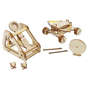 Magideal - Catapultas Ballista Kits De Construcción De Juguetes Stem Educación Kits Creativos Ensamblaje Tecnología De Construcción 3D Proyectos De Enseñanza De