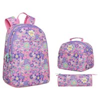 Pack Cool Escolar Mujer Emoticones Rosado Head