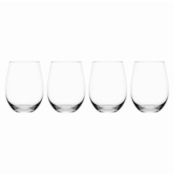 Copa de vino sin tallo Lifetime Brands Mikasa Lana, 530 ml, transparente