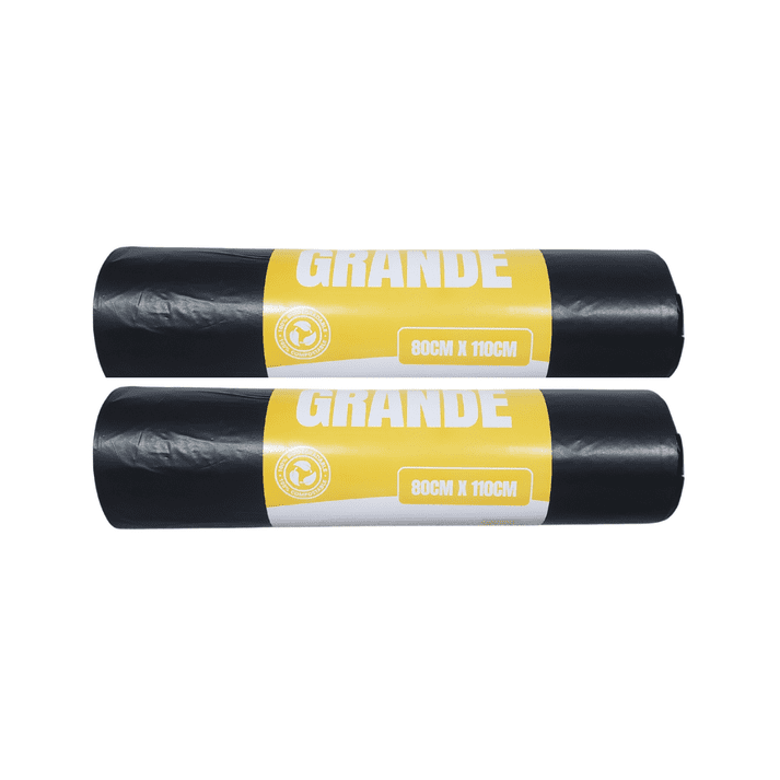 Genérico - Pack 2 Rollos Bolsas De Basura Grande 80x110cm