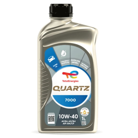 Aceite Motor 10w40 Total Quartz 7000 1 Litro