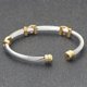 thumbnail image 3 of Pulsera Gold Silver Caballeros y Damas Vintage X, 3 of 3