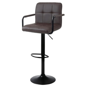 Silla De Bar Piso Taburete Homely Noir Comfort 61-81Cm - Café