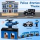 thumbnail image 3 of Set de trenes de madera SainSmart Jr. Niños policiales interactivos, 3 of 7