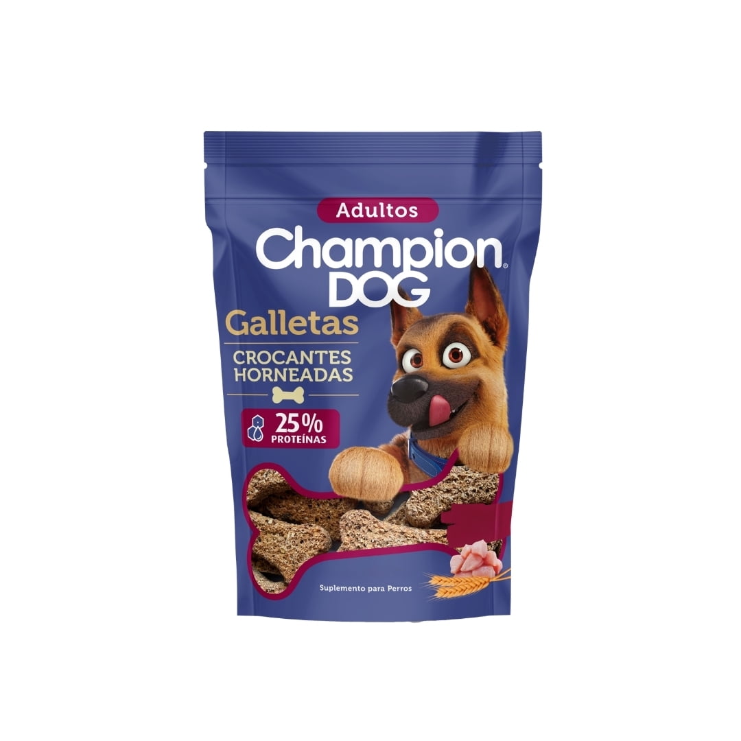 Caja Galletas Champion Dog Adulto 12x 500 Grs.