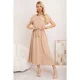 thumbnail image 2 of Maxi Vestido Largo Mujer Tela Tipo Jeans Con Mangas Premium 3373, 2 of 3