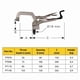 thumbnail image 2 of Pinzas BuildPro Inserta PTT634K para mesas de soldadura BuildPro, 2 of 8