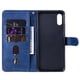 thumbnail image 4 of Funda con Cremallera para Xiaomi Redmi 9A, Carcasa Cartera de Cuero PU con Soporte y Tarjetero, 4 of 6