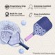 thumbnail image 3 of Pickleball Paddle Grips YALLA (paquete de 2), color rosa, 3 of 7