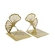 thumbnail image 5 of 2 Piezas Ginkgo Leaf Bookend Hollowed Bookend Para Mesa Sala De Estar En Casa, 5 of 5