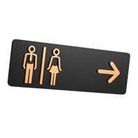 Bothyi - Letrero De Baño Para Baño Masculino Y Femenino, Letrero Para Baño, Lugar Público, Bar, Tipo B