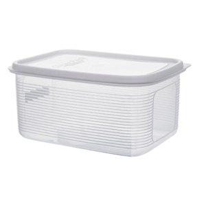 Magideal - Caja A Prueba De Para Pizza, Contenedor De Conservación, Organizador Para Nevera, Caja De Almacenamiento De Alimentos Transparente, Fermentación 5.2L Pequeño