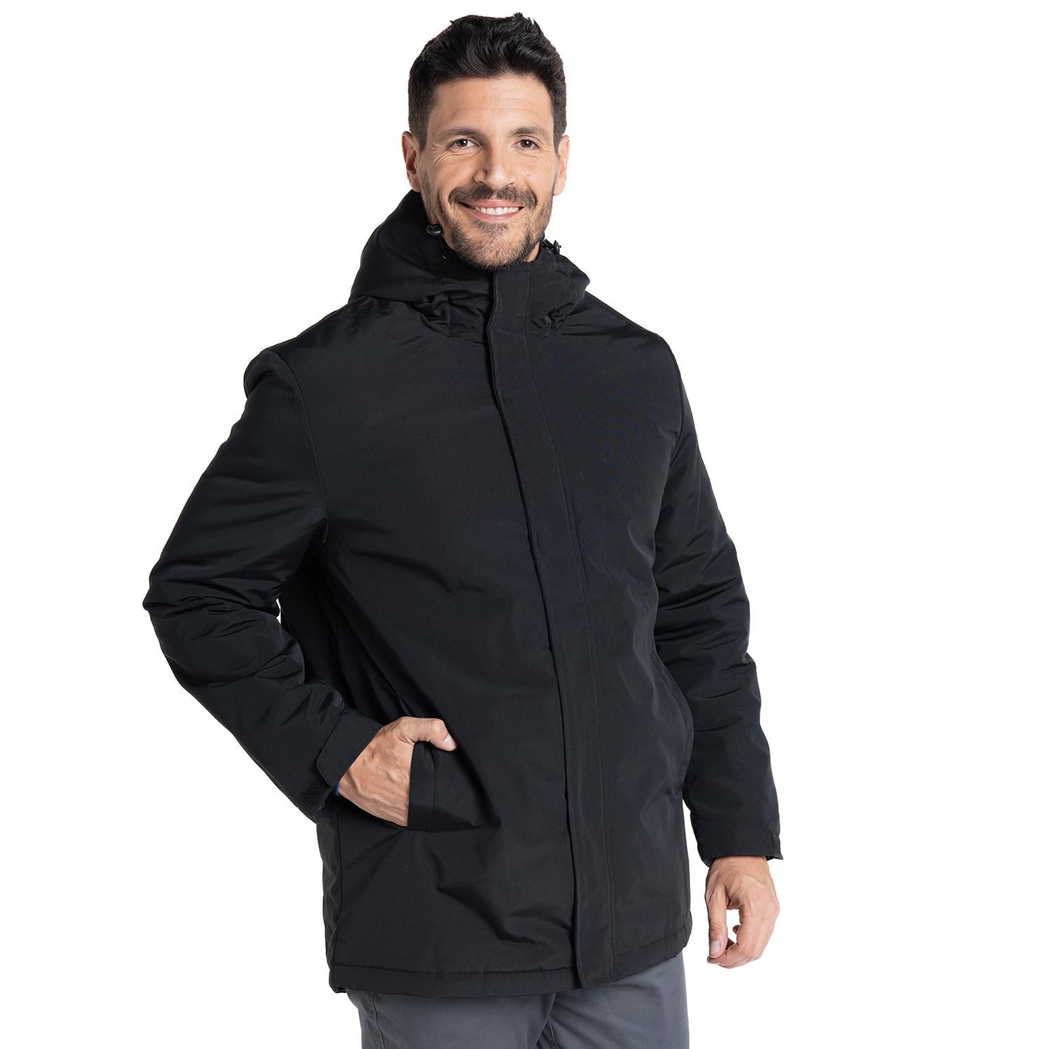 Kotting - Parka Larga Negro M