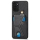 thumbnail image 4 of Funda Resistente para Xiaomi Redmi Note 10 4G con Tarjetero y Soporte, Diseño Magnético Negro, 4 of 5