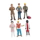 thumbnail image 3 of Modelos De Personajes Profesionales De 6 Piezas Figuras Colección De Manualidades Pintadas A Mano B, 3 of 5