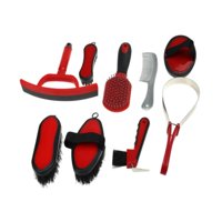 Ioensy - 9X Kit De Aseo Para Caballos Regalo De Baño Para Jinetes Propietarios De Caballos Jinetes