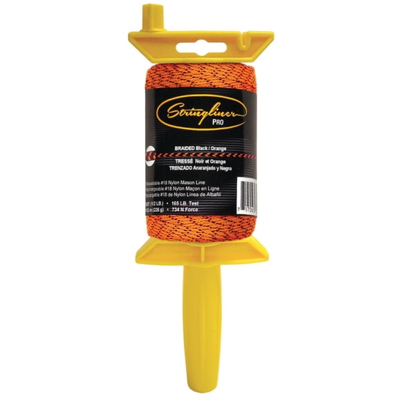 Chalk Line Stringliner 25491 Negro/Naranja