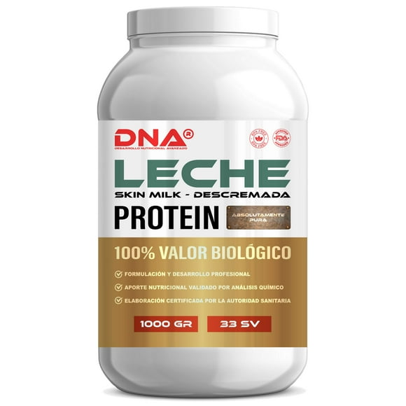 LECHE PROTEIN D N A® - DESCREMADA EN POLVO - PURA - POTE 1 KILO