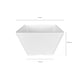 thumbnail image 4 of Set Pocillo Cónico Cuadrado Blanco 11 Cm, 4 of 4