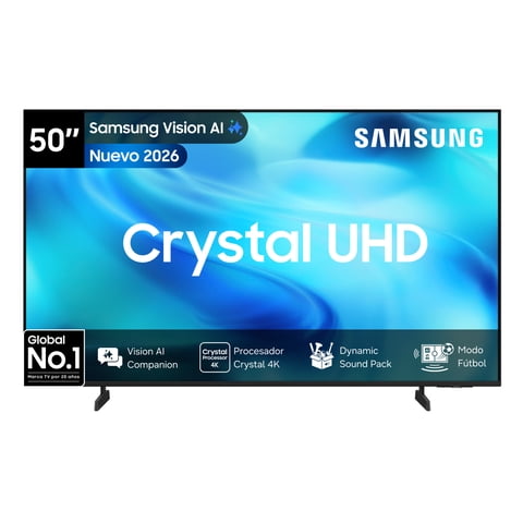 50"" Crystal Uhd U8500H 4K Samsung Smart Tv 2026