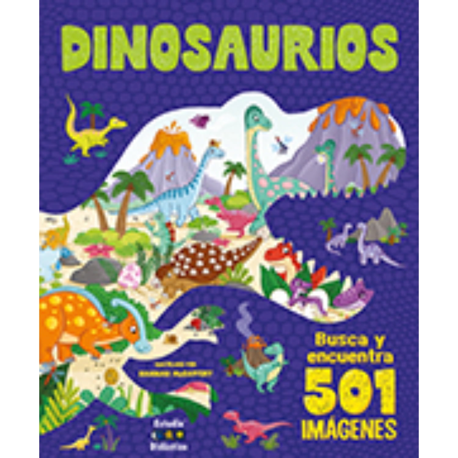 Edimat Libros - 501 Dinosaurios -busca Y Encuentra...-