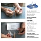 thumbnail image 3 of Kit de reparación de telas TEAR-AID tipo A, parche transparente, paquete de 2, 3 of 5
