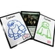 thumbnail image 4 of Set de fichas MTG Citadel Black de borrado en seco con gomas de borrar x50, 4 of 5