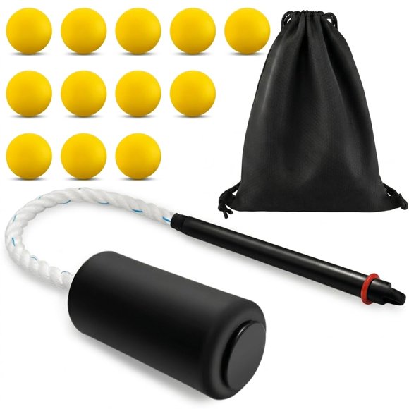 Entrenador de swing Fycitdu para bateo con 12 pelotas