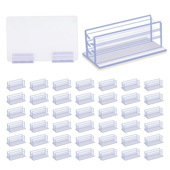 Soporte autoadhesivo YHNTGB 2,5 cm PVC – Pack de 100 unidades