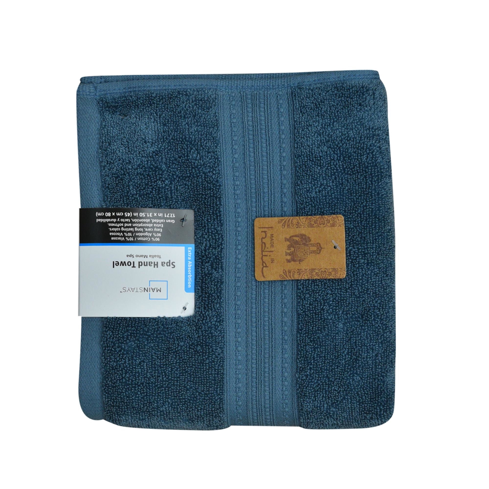 Mainstays - Toalla De Baño Algodón Azul 70X135Cm