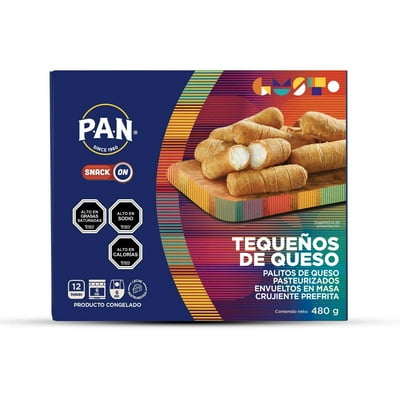 Tequeños De Queso Prefritos 12 Un 480 G Pan