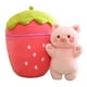 thumbnail image 2 of Linda Muñeca De Peluche De Fresa, Almohada De Felpa De Fresa Para Niños Del Día De San Valentín, 2 of 3